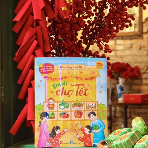 Em Đi Chợ Tết (Sách khổng lồ)