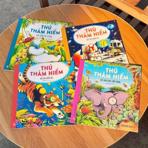 BỘ THÚ THÁM HIỂM (4 cuốn)