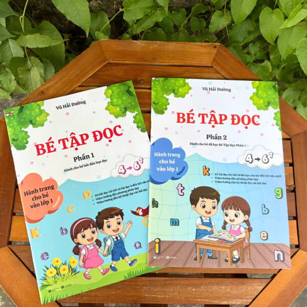 BÉ TẬP ĐỌC (Combo 2 cuốn)