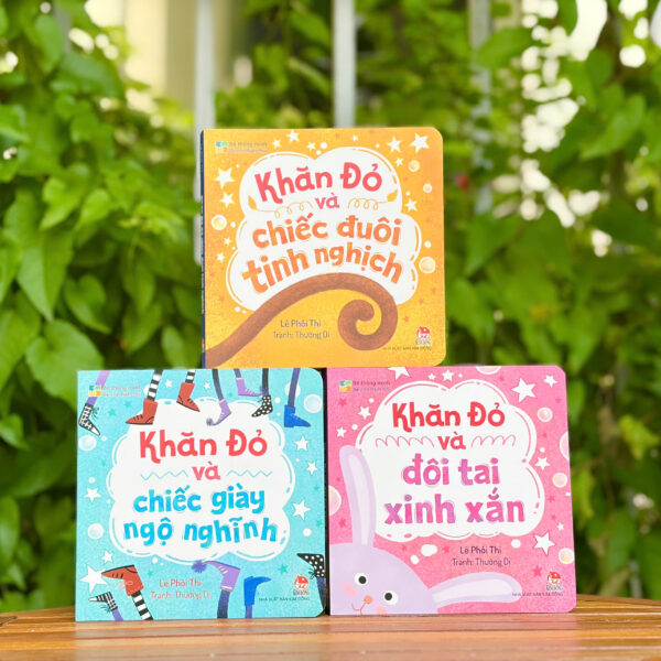 Combo Khăn Đỏ (3 cuốn)