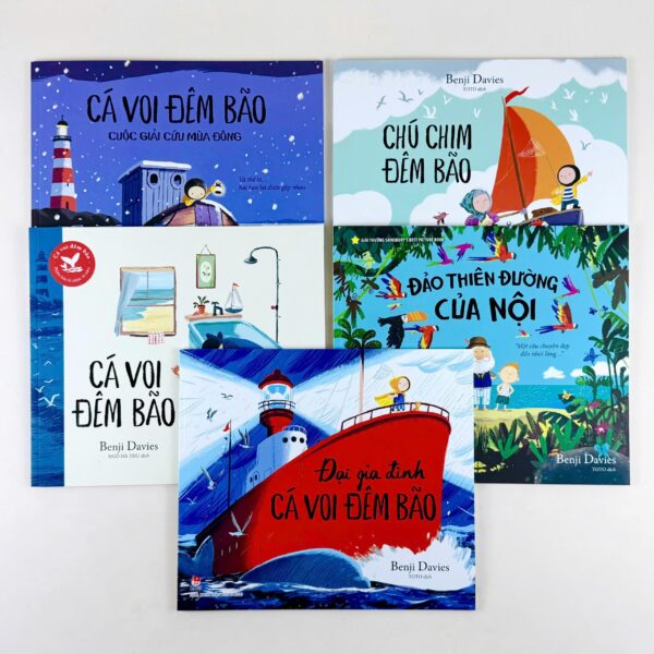 Cá Voi Đêm Bão (boxset 5 cuốn)